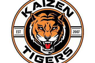 design outstanding tiger logo