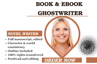 ghostwrite fiction novel book short story fantasy ghostwriting ebook ghost write