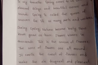 write anything with my beautiful handwriting
