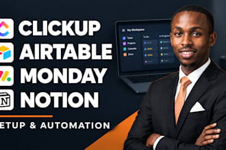 setup monday CRM, monday automation, sales pipeline and workflows
