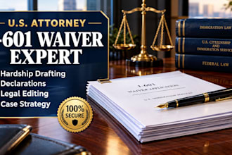 edit and structure your immigration waiver letter