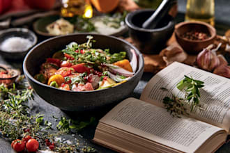 design beautiful cookbook cover and recipe book cover design