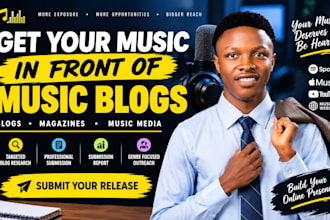 submit your music to blogs magazines and music websites