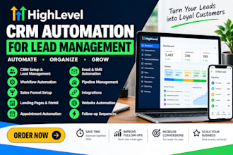 create CRM automation for lead management