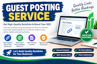 provide seo guest posting