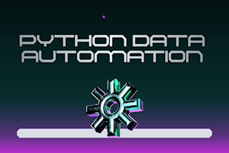 do python web scraping and data entry automation
