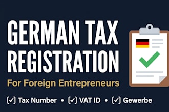 do your german tax registration for foreign entrepreneurs