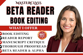 be your book beta reader for romance, dark romance, or thrillers