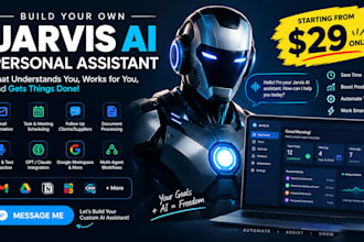 build jarvis ai assistant jarvis ai voice agent for task chat email automation