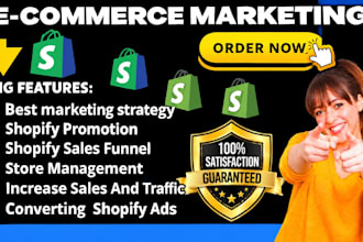shopify marketing, ecommerce marketing, shopify promotion to boost shopif