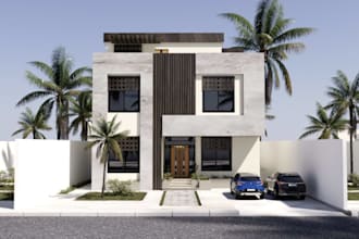 do exterior design, sketchup house exterior home design, exterior rendering