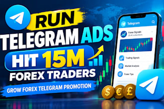 run telegram ads hit 15m forex traders grow forex telegram promotion telegram ad