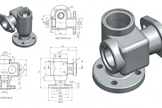 create 3d printing cad models, stl files, prototypes, custom 3d model design