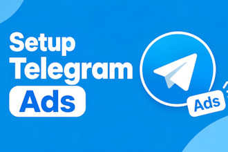 setup professional telegram ads