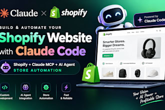 build claude code shopify website shopify claude mcp ai agent store automation