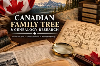 trace canadian family tree ancestry records vital archives and lineage