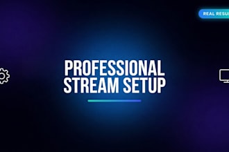 setup and fix obs studio, streamlabs or vmix for your stream