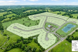 design real estate property maps, plat maps and site plans