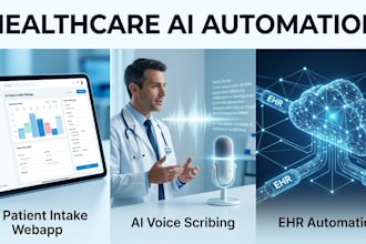 setup ai patient intake webapp voice scribing system with ehr automation