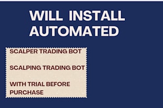 install automated profitable scalping trading  bot, scalper trading bot