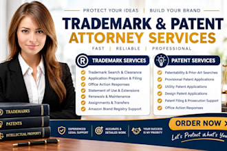 do trademark registration, patent search and trademark attorney, patent attorney