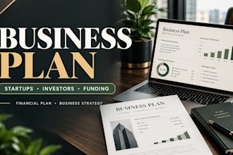 write a professional business plan for startups