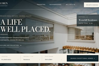 design squarespace real estate website for realtors and investors