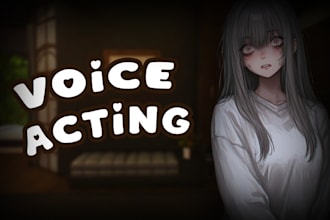provide professional asmr, narration, and voice acting