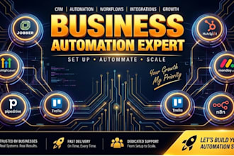 gohighlevel jobber pipedrive automation hubspot monday trello n8n integration