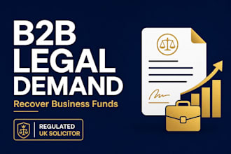 prepare a professional UK letter before claim for business disputes