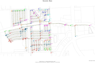 design water supply,sewarage,drainage, plumbing using sewergems and watergems