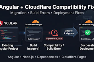 fix angular cloudflare deployment issues