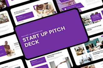 create ai startup pitch deck investors funding business proposal capital raising
