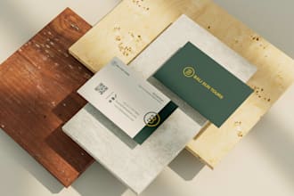 design professional and modern business cards for your brand