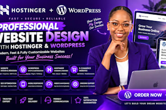 build hostinger website design wordpress website redesign hostinger website seo