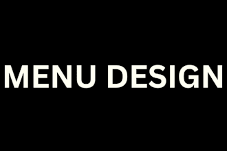 design restaurant menu, food truck menu, cafe coffee menu and digital men
