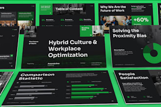 create branded powerpoint sales presentation investor pitch deck