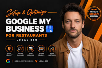 optimize google my business profile for local restaurant map SEO ranking