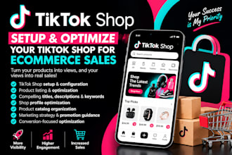 setup and optimize your tiktok shop with tiktok dropshipping