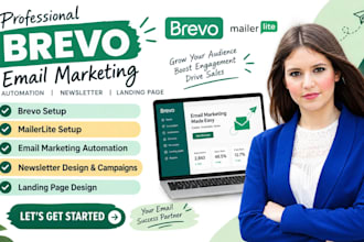 brevo mailerlite email marketing automation newsletter landing page