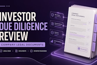 review your company legal documents before investor due diligence b