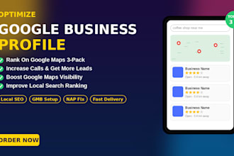 optimize google  business profile gmb optimization for local seo gbp ranking