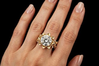 design luxury 3d jewelry ring and realistic rendering for your brand