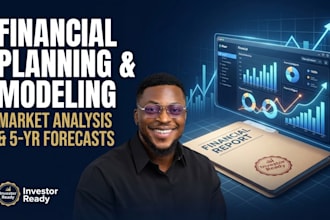 investor ready financial planning market analysis and financial modeling