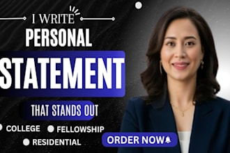 edit personal statement, sop, medical school, residency, fellowship