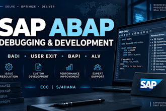 debug, develop and fix your sap abap code and errors