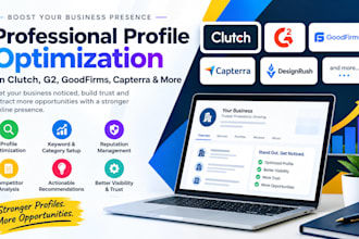 optimize clutch g2 goodfirms capterra profiles for visibility and brand trust