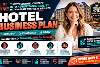 create hotel business plan for investors and partners