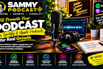 promote your podcast with podcast marketing and growth strategies