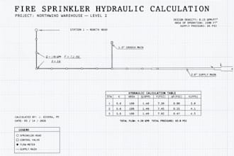 do nfpa 13 fire sprinkler design and hydraulic calculations